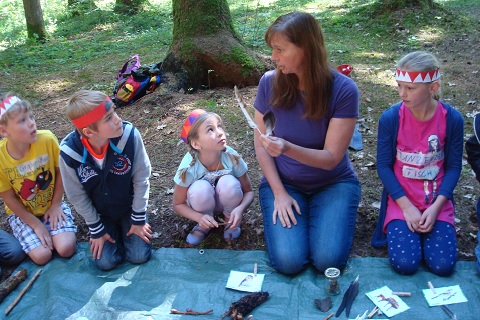 Kinderwildnisfreizeit Pfingsten