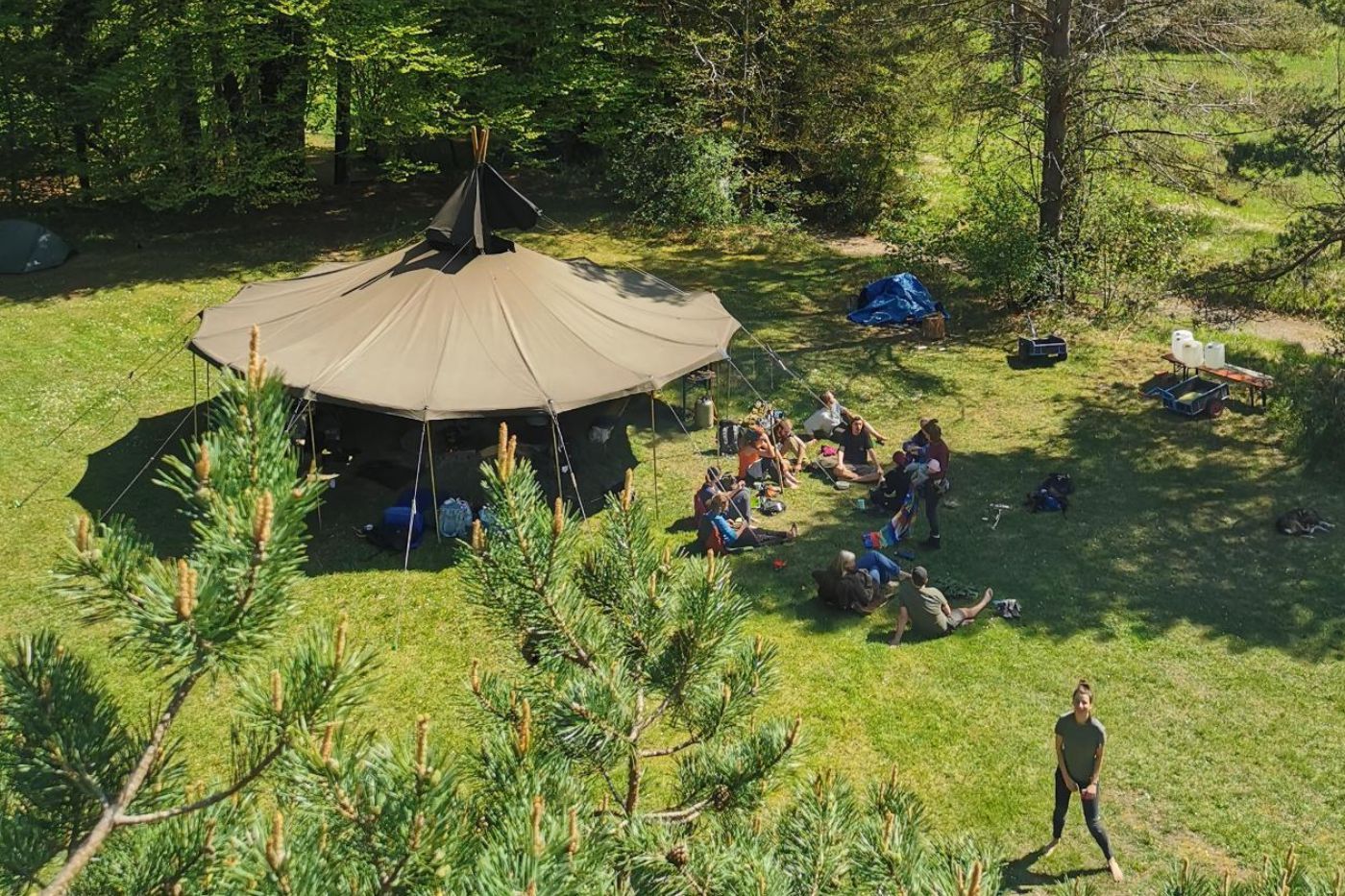 Wildnispädagogik Ausbildungen - Wildnisschule Bayern - Übersicht
