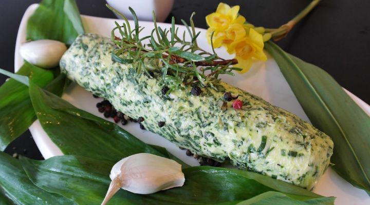 Bärlauch Butter - Kräuterrezept