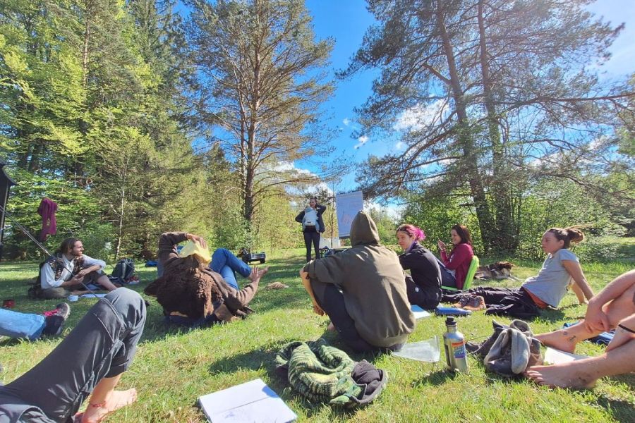 Wildnispädagogik Ausbildung – Lehrer - Wildnisschule Bayern - Schulung