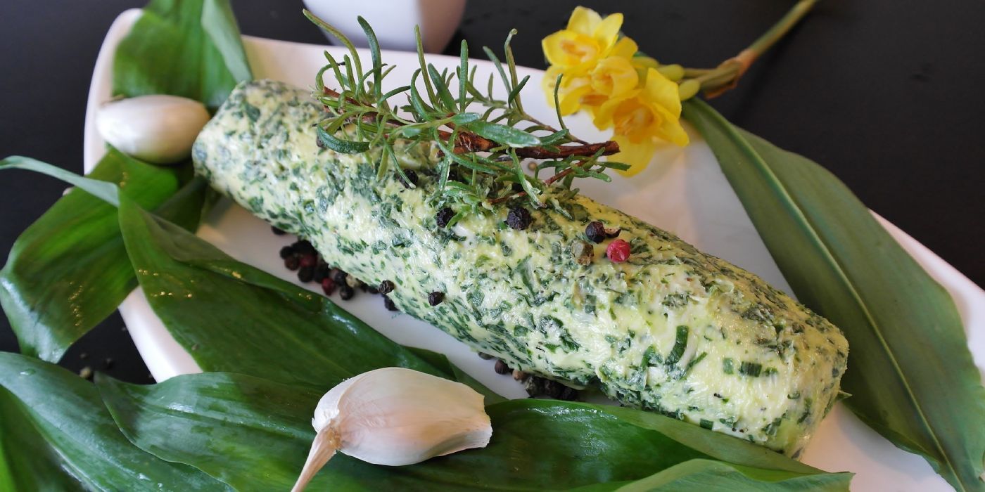 Bärlauch Butter - Kräuterrezept