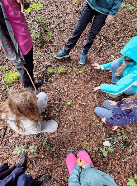Wildnisfuchs Camp für Kinder von 8 – 12 Jahren in Bayern  - Spiele