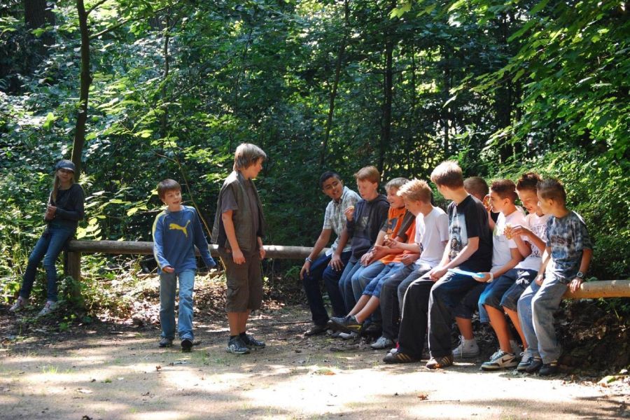 Wildnisschule Bayern - Wir-Kinder der Erde - Logo