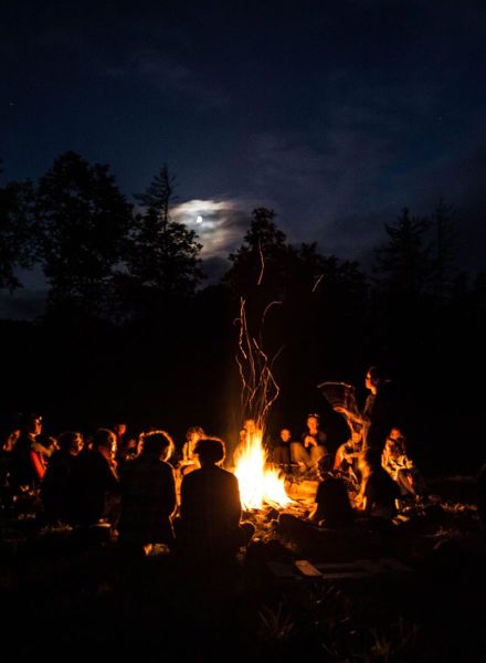 Circle Way Camp Kurs - Wildnisschule Bayern - Feiern
